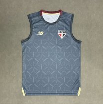 2025 Sao Paulo FC Training Sleeveless Jersey（Grey）