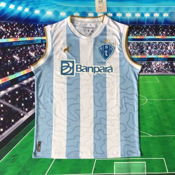 2025 Paysandu Sport Club Sleeveless Training Jersey (Blue/White)