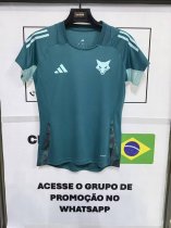 2025 Adidas Cruzeiro Pre-Match Training Jersey  Teal  (Woman)