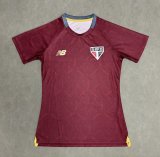 2025 Sao Paulo FC Women's Training Jersey (Burgundy)