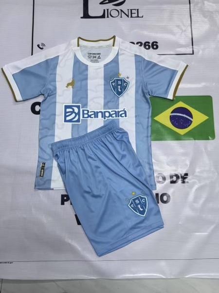 2025 Paysandu Sport Club Home Kit (Kids Edition)