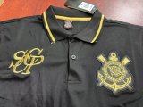 2025 Corinthians Black & Gold Casual Polo Shirt