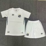 2024/25 Santos FC Umbro Away/Special Edition Kids Kit (White/Black)