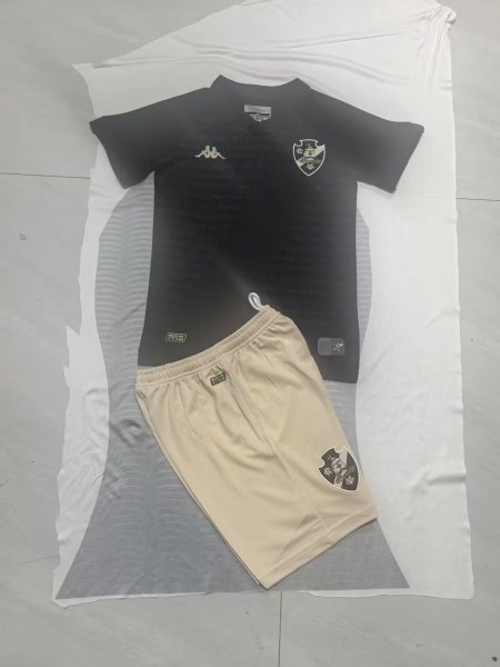 2024/25 Sport Club do Recife Kappa Special Edition Kids Kit (Black/Beige)