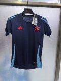 2024/25 CR Flamengo Adidas Training Jersey (Navy Blue/Light Sky Blue)