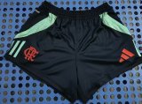 2024/25 CR Flamengo Adidas Training Shorts (Black/Mint Green/Red) (Woman)