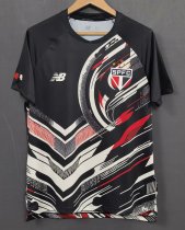 2024/25 Sao Paulo FC New Balance Special Edition/Training Jersey (Black/White/Red)