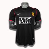 2007/08 Mens  Manchester United  away Retro soccer jersey