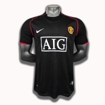 2007/08 Mens  Manchester United  away Retro soccer jersey