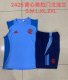 2024/25 adidas CR Flamengo Light Blue Sleeveless Training Set