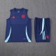 2025 adidas CR Flamengo Navy/Mint Sleeveless Training Set