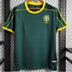 2006 Brazil National Team Away Retro Jersey