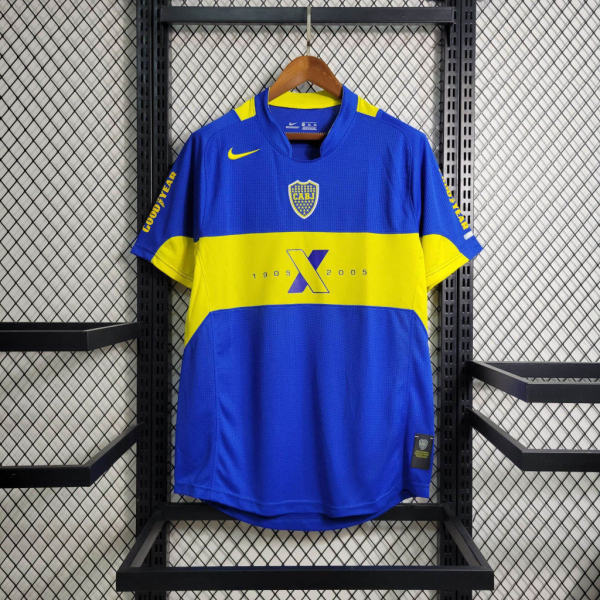 2005 Boca Youth 100th Anniversary Edition Retro Soccer Jersey