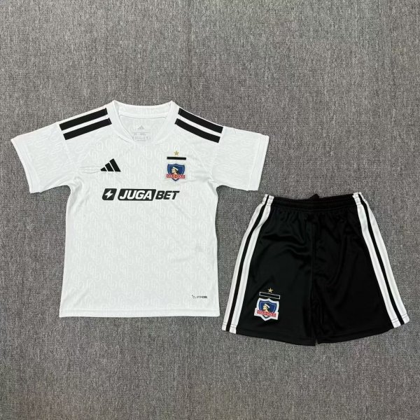 2026/27 adidas Colo-Colo Home Jersey & Shorts Set (Kids)