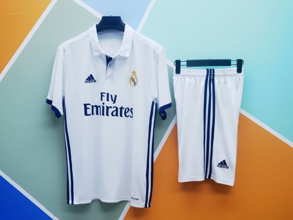 2016/17 Real Madrid Home Long Sleeve Kit
