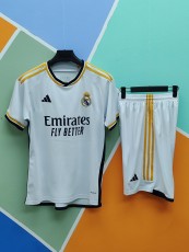 2023/24 Real Madrid Home Short Sleeve Kit