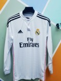 2014/15 Real Madrid Home Long Sleeve Jersey