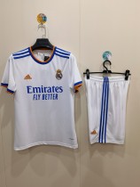 2021/22 Real Madrid Home Short Sleeve Kit