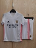2020/21 Real Madrid Home Short Sleeve Kit