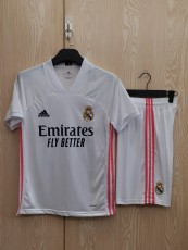 2020/21 Real Madrid Home Short Sleeve Kit