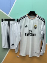 2013/14 Real Madrid Home Long Sleeve Kit