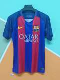 2016/17 FC Barcelona Home Short Sleeve Jersey