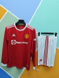 2021/22 Manchester United Home Long Sleeve Kit