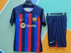 2023/24 FC Barcelona Home Short Sleeve Jersey