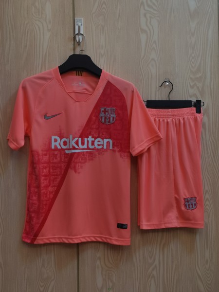 2018/19 FC Barcelona Pre-Match Short Sleeve Kit