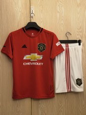 2019/20 Manchester United Home Short Sleeve Kit