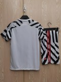 2020/21 Manchester United Third Kit Short Sleeve Jersey Set