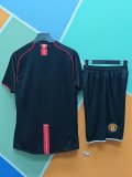 2007/08 Manchester United Away Short Sleeve Kit