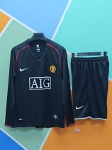 2007/08 Manchester United Away Long Sleeve Kit