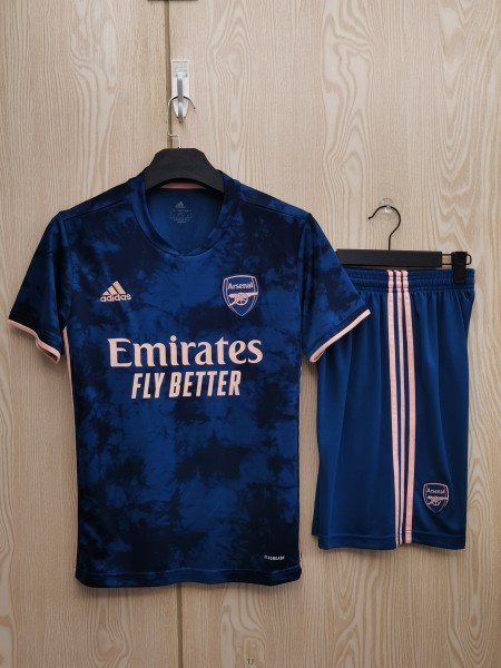 2021/22 Arsenal FC Second Away Short Sleeve Kit