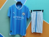 2023/24 Manchester City FC Home Short Sleeve Kit