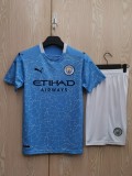 2021/22 Manchester City FC Home Short Sleeve Kit