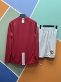 2007/08 Manchester United Home Long Sleeve Kit