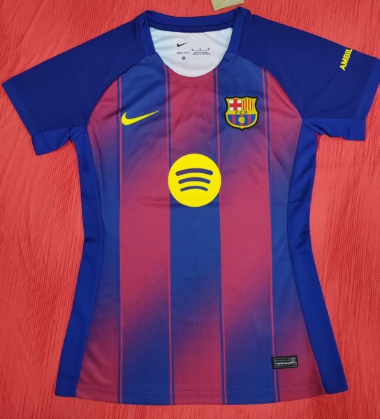2025/26 Barcelona Home Replica Jersey (Women's)