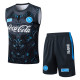 2025/26 SSC Napoli Cyborg Black Sleeveless Training Set