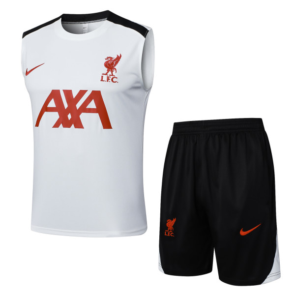 2025/26 Liverpool FC Sleeveless Training Vest & Shorts Set