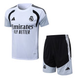 2026/27 Real Madrid CF Short-Sleeve Training Jersey & Shorts Set