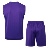 2025/26 Real Madrid CF Sleeveless Training Vest & Shorts Set