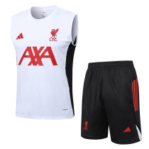 2025/26 Liverpool FC Sleeveless Training Vest & Shorts Set