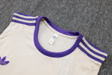 2025/26 Real Madrid CF Sleeveless Training Vest & Shorts Set