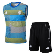 2025/26 Real Madrid CF Sleeveless Training Vest & Shorts Set
