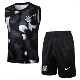 2025/26 Corinthians Sleeveless Training Vest & Shorts Set