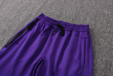 2021-22 Mens  Lakers Purple  Hoodie Jacket Tracksuit H0076#