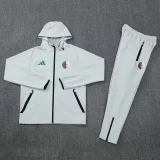 2026-27 Mens Algeria Gray Hoodie Jacket Tracksuit
