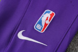 2021-22 Mens  Lakers Purple  Hoodie Jacket Tracksuit H0076#