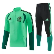 2026-27 Mens Mexico Green  Half Pull Tracksuit